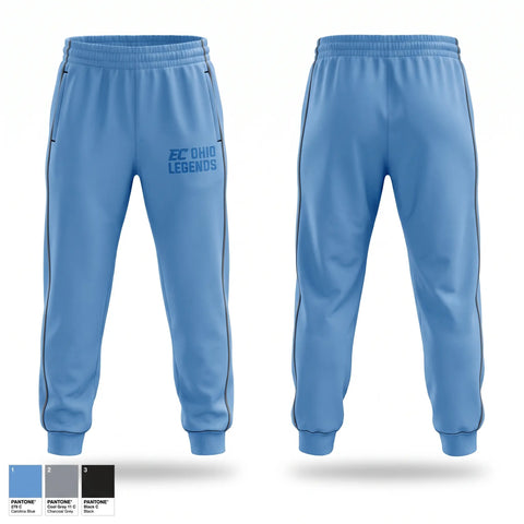 Sweatpants, EC Ohio Legends, Softball, Teamtime, Team time, sublimation, custom sports apparel, team uniforms, spirit wear, spiritwear, sports uniforms, custom shirts, team store, custom team store, fundraiser sports, apparel fundraiser