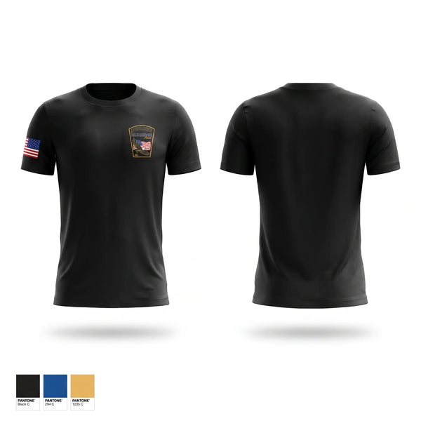 Short Sleeve Performance Shirt, Eldridge Police Department, Police, Teamtime, Team time, sublimation, custom sports apparel, team uniforms, spirit wear, spiritwear, sports uniforms, custom shirts, team store, custom team store, fundraiser sports, apparel fundraiser