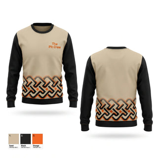Crew Neck Sweatshirt, The Pit Crew, Wrestling, Teamtime, Team time, sublimation, custom sports apparel, team uniforms, spirit wear, spiritwear, sports uniforms, custom shirts, team store, custom team store, fundraiser sports, apparel fundraiser