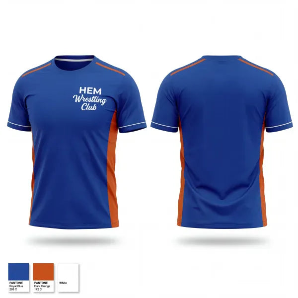 Short Sleeve Performance Shirt, HEM Wrestling Club, Wrestling, Teamtime, Team time, sublimation, custom sports apparel, team uniforms, spirit wear, spiritwear, sports uniforms, custom shirts, team store, custom team store, fundraiser sports, apparel fundraiser