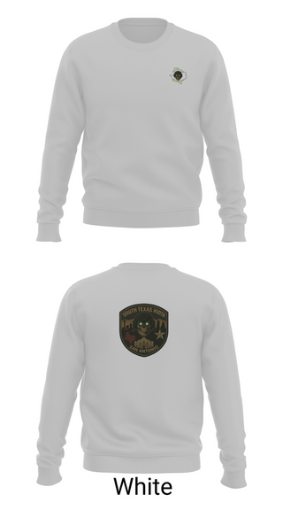 Crew Neck Sweatshirt, South Texas HIDTA, Police, Teamtime, Team time, sublimation, custom sports apparel, team uniforms, spirit wear, spiritwear, sports uniforms, custom shirts, team store, custom team store, fundraiser sports, apparel fundraiser