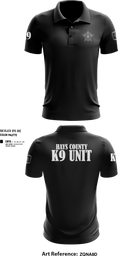 Hays County Sheriff’s Office 39669531 Short Sleeve Performance Polo - 323
