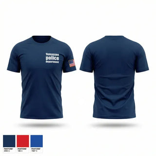 Short Sleeve Performance Shirt, Yemassee police department, Police, Teamtime, Team time, sublimation, custom sports apparel, team uniforms, spirit wear, spiritwear, sports uniforms, custom shirts, team store, custom team store, fundraiser sports, apparel fundraiser