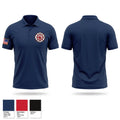Hallock Fire Short Sleeve Performance Polo - 1