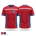 USA Softball of Alaska 90833867 Old School Cotton Feel Shirt - 1