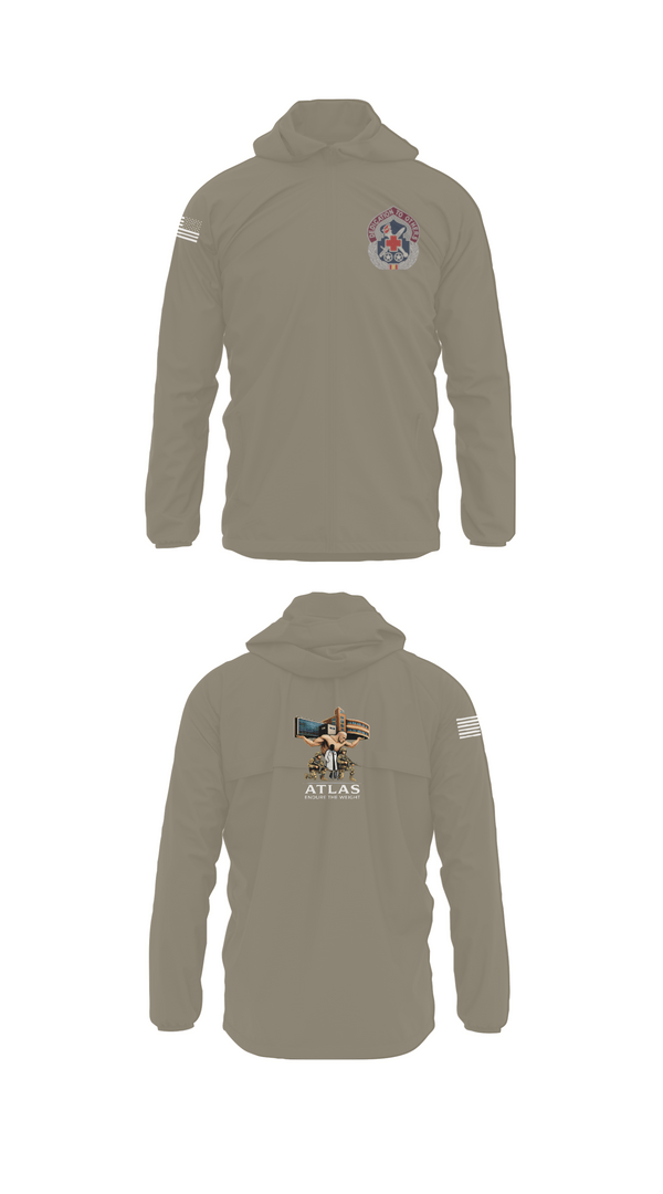 Windbreaker, Atlas Company, Army, Teamtime, Team time, sublimation, custom sports apparel, team uniforms, spirit wear, spiritwear, sports uniforms, custom shirts, team store, custom team store, fundraiser sports, apparel fundraiser
