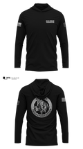 96 LRS Ground Transportation Long Sleeve Performance Shirt with hood - 8