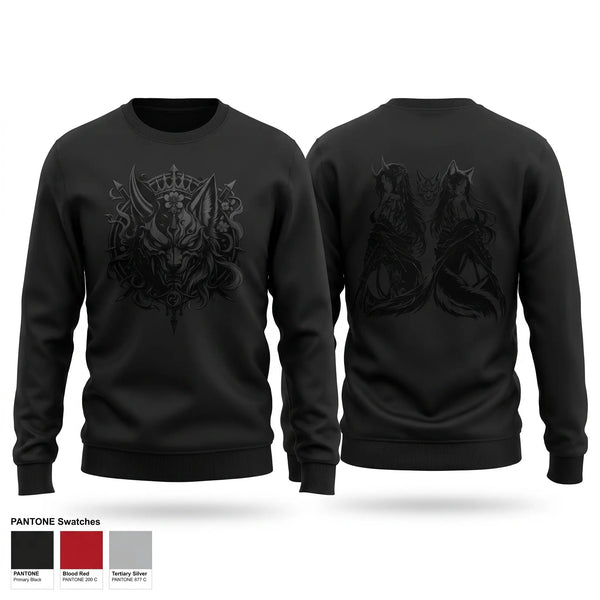 Crew Neck Sweatshirt, Cu blood&moon, E-Sports, Teamtime, Team time, sublimation, custom sports apparel, team uniforms, spirit wear, spiritwear, sports uniforms, custom shirts, team store, custom team store, fundraiser sports, apparel fundraiser