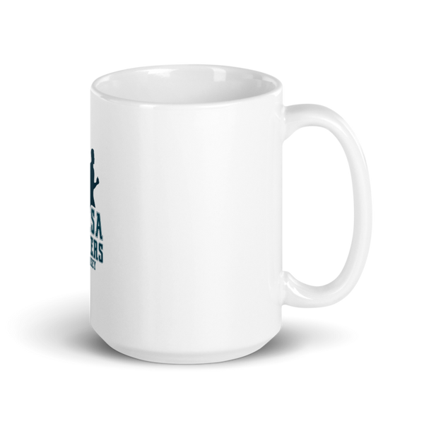 Brasa Runners NJ 22301494 White Glossy Mug - Medium