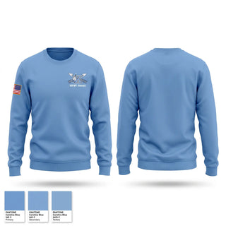 Crew Neck Sweatshirt, Kankakee JROTC, Army, Teamtime, Team time, sublimation, custom sports apparel, team uniforms, spirit wear, spiritwear, sports uniforms, custom shirts, team store, custom team store, fundraiser sports, apparel fundraiser
