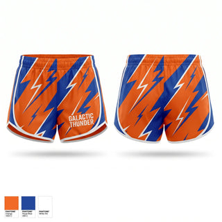 Womens Shorts, Galactic Thunder, Men's Soccer, Teamtime, Team time, sublimation, custom sports apparel, team uniforms, spirit wear, spiritwear, sports uniforms, custom shirts, team store, custom team store, fundraiser sports, apparel fundraiser