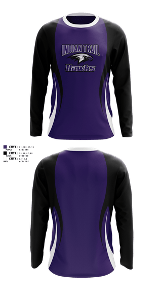 Long Sleeve Performance Shirt, Hawks, , Teamtime, Team time, sublimation, custom sports apparel, team uniforms, spirit wear, spiritwear, sports uniforms, custom shirts, team store, custom team store, fundraiser sports, apparel fundraiser