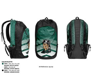 Gear Bag, Crowley's Ridge College Volleyball, Women's Volleyball, Teamtime, Team time, sublimation, custom sports apparel, team uniforms, spirit wear, spiritwear, sports uniforms, custom shirts, team store, custom team store, fundraiser sports, apparel fundraiser