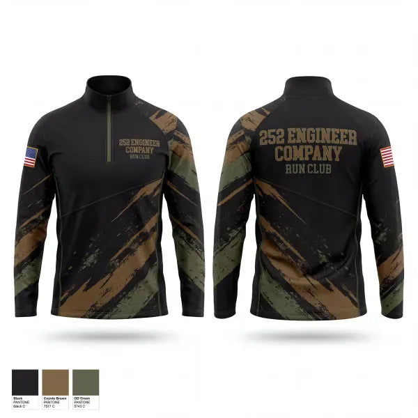 Windbreaker, 252 Engineer Company, Army, Teamtime, Team time, sublimation, custom sports apparel, team uniforms, spirit wear, spiritwear, sports uniforms, custom shirts, team store, custom team store, fundraiser sports, apparel fundraiser