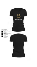 Death Squad Actual 36705181 Women's Short Sleeve V-neck Shirt - 8