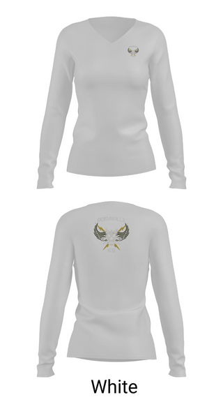 Womens Long Sleeve Vneck Shirt, Doraville K9, Police, Teamtime, Team time, sublimation, custom sports apparel, team uniforms, spirit wear, spiritwear, sports uniforms, custom shirts, team store, custom team store, fundraiser sports, apparel fundraiser