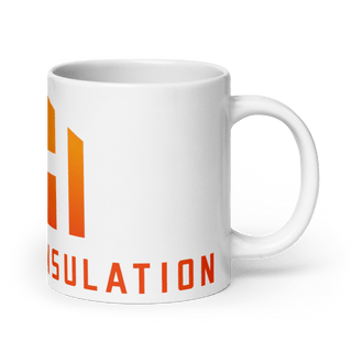 Det 607 13303638 White Glossy Mug - Large