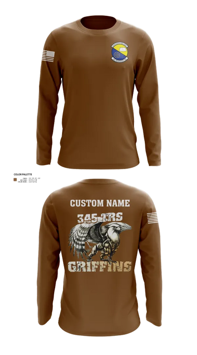 345th TRS 44562231 Long Sleeve Performance Shirt 11