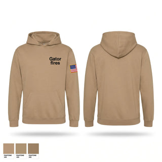 Hoodie, Gator fires, Army, Teamtime, Team time, sublimation, custom sports apparel, team uniforms, spirit wear, spiritwear, sports uniforms, custom shirts, team store, custom team store, fundraiser sports, apparel fundraiser