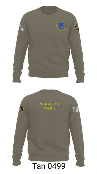 Crew Neck Sweatshirt, NSA Mechanicsburg, , Teamtime, Team time, sublimation, custom sports apparel, team uniforms, spirit wear, spiritwear, sports uniforms, custom shirts, team store, custom team store, fundraiser sports, apparel fundraiser