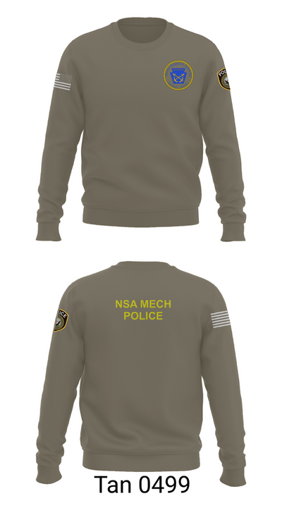 NSA Mechanicsburg 84971329 Crew Neck Sweatshirt - 62
