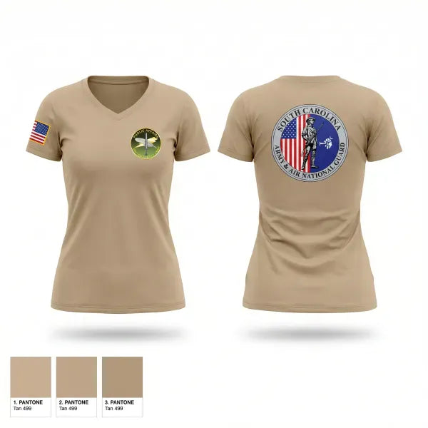 Womens Short Sleeve Vneck Shirt, 108th PAD, Army, Teamtime, Team time, sublimation, custom sports apparel, team uniforms, spirit wear, spiritwear, sports uniforms, custom shirts, team store, custom team store, fundraiser sports, apparel fundraiser