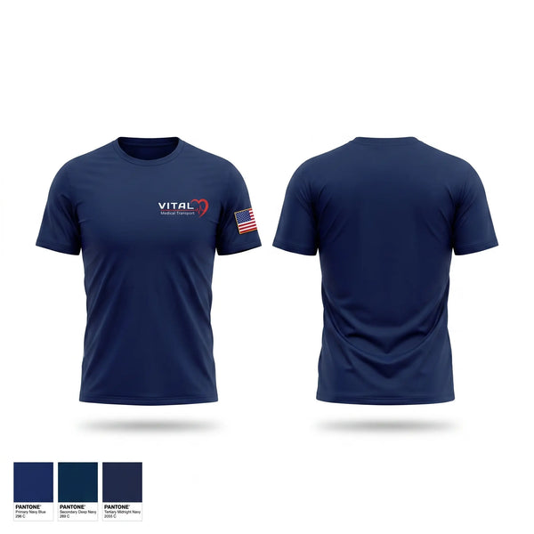 Short Sleeve Performance Shirt, Vital Medical, EMS/EMT, Teamtime, Team time, sublimation, custom sports apparel, team uniforms, spirit wear, spiritwear, sports uniforms, custom shirts, team store, custom team store, fundraiser sports, apparel fundraiser