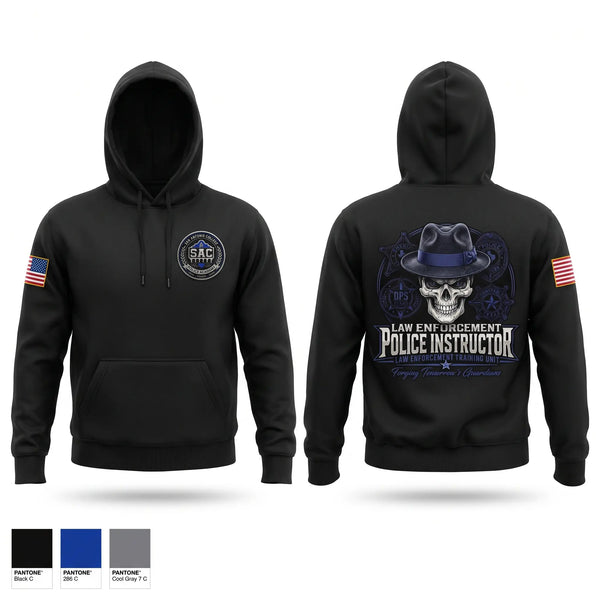 Hoodie, SAC Police Instructor, Police, Teamtime, Team time, sublimation, custom sports apparel, team uniforms, spirit wear, spiritwear, sports uniforms, custom shirts, team store, custom team store, fundraiser sports, apparel fundraiser