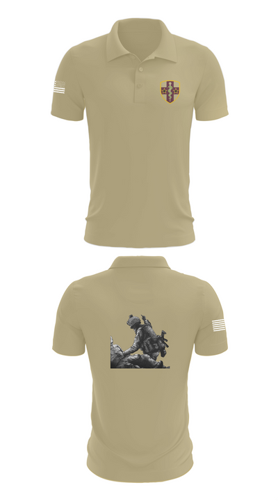7455th MORU 95873552 Short Sleeve Performance Polo - 87