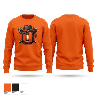 Crew Neck Sweatshirt, Oxford Outlaws, Baseball, Teamtime, Team time, sublimation, custom sports apparel, team uniforms, spirit wear, spiritwear, sports uniforms, custom shirts, team store, custom team store, fundraiser sports, apparel fundraiser