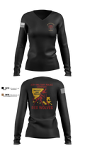 239th Military Police Company 19214336 Women's Long Sleeve V-neck Shirt - 1