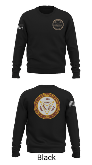 Crew Neck Sweatshirt, Eagle Battalion, Army, Teamtime, Team time, sublimation, custom sports apparel, team uniforms, spirit wear, spiritwear, sports uniforms, custom shirts, team store, custom team store, fundraiser sports, apparel fundraiser