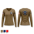201st HARBORMASTER 98115678 Women's Long Sleeve V-neck Shirt - 1