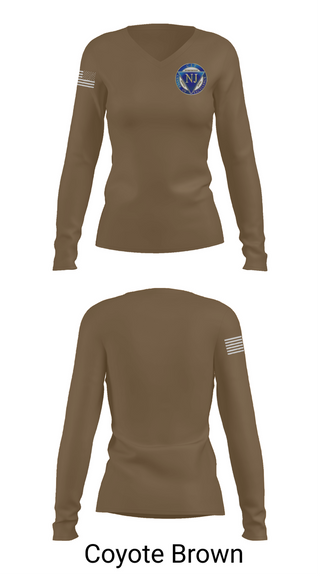Womens Long Sleeve Vneck Shirt, CIT-NJ, , Teamtime, Team time, sublimation, custom sports apparel, team uniforms, spirit wear, spiritwear, sports uniforms, custom shirts, team store, custom team store, fundraiser sports, apparel fundraiser