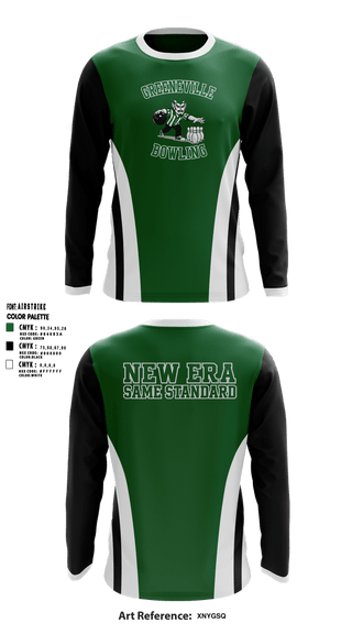 Long Sleeve Performance Shirt, Greeneville Bowling, Bowling, Teamtime, Team time, sublimation, custom sports apparel, team uniforms, spirit wear, spiritwear, sports uniforms, custom shirts, team store, custom team store, fundraiser sports, apparel fundraiser