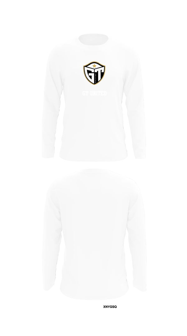 Long Sleeve Performance Shirt, GT United, Women's Soccer, Teamtime, Team time, sublimation, custom sports apparel, team uniforms, spirit wear, spiritwear, sports uniforms, custom shirts, team store, custom team store, fundraiser sports, apparel fundraiser