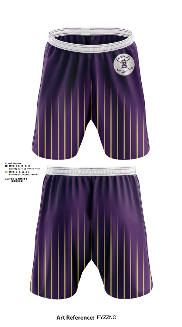 Athletic Shorts With Pockets, Bainbridge Bearcats Golf, Golf, Teamtime, Team time, sublimation, custom sports apparel, team uniforms, spirit wear, spiritwear, sports uniforms, custom shirts, team store, custom team store, fundraiser sports, apparel fundraiser