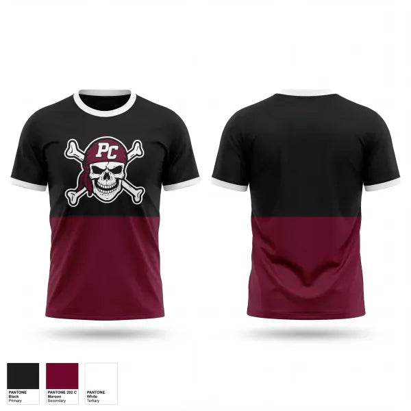 Old School Cotton Feel Shirt, Pulaski County, , Teamtime, Team time, sublimation, custom sports apparel, team uniforms, spirit wear, spiritwear, sports uniforms, custom shirts, team store, custom team store, fundraiser sports, apparel fundraiser
