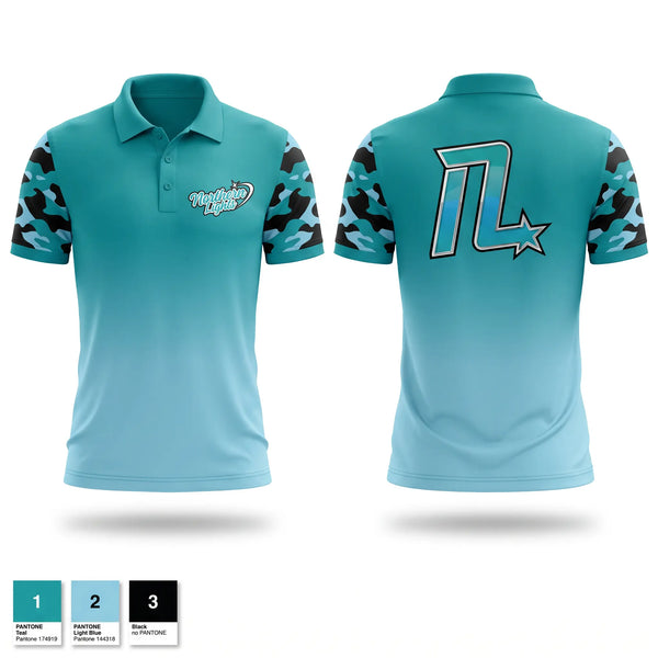 Short Sleeve Performance Polo, NL Amherst, Cheer, Teamtime, Team time, sublimation, custom sports apparel, team uniforms, spirit wear, spiritwear, sports uniforms, custom shirts, team store, custom team store, fundraiser sports, apparel fundraiser
