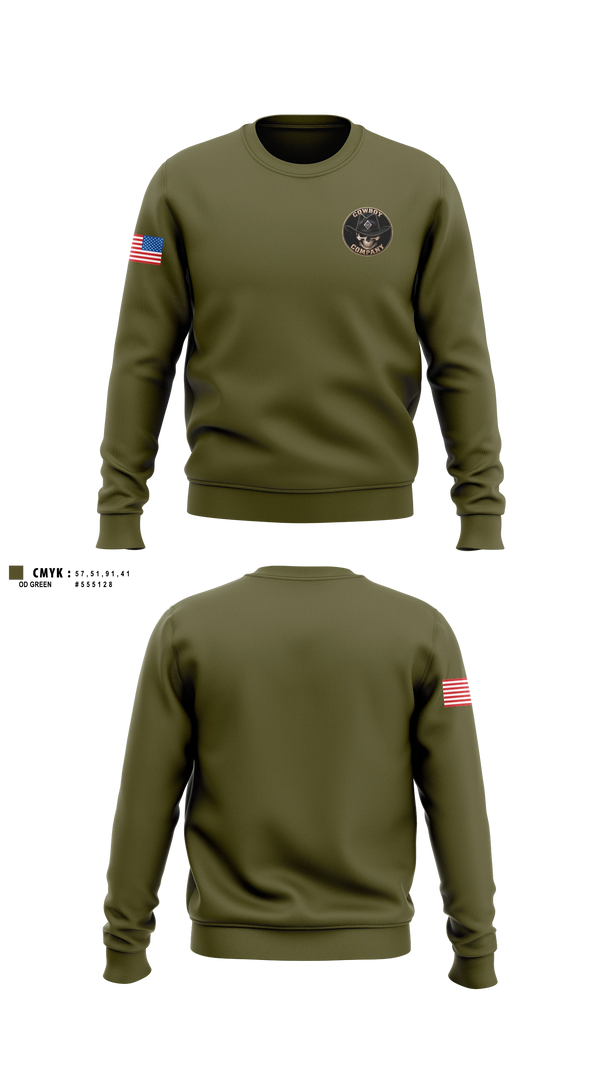 Crew Neck Sweatshirt, Co C, 1st CEB, Marines, Teamtime, Team time, sublimation, custom sports apparel, team uniforms, spirit wear, spiritwear, sports uniforms, custom shirts, team store, custom team store, fundraiser sports, apparel fundraiser