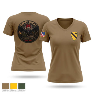 Womens Short Sleeve Vneck Shirt, 572nd CEC 3rd PLT, Army, Teamtime, Team time, sublimation, custom sports apparel, team uniforms, spirit wear, spiritwear, sports uniforms, custom shirts, team store, custom team store, fundraiser sports, apparel fundraiser