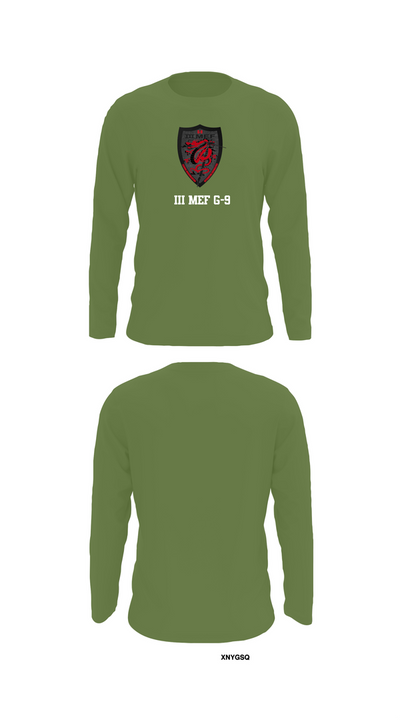 III MEF G-9 26975177 Long Sleeve Performance Shirt 52