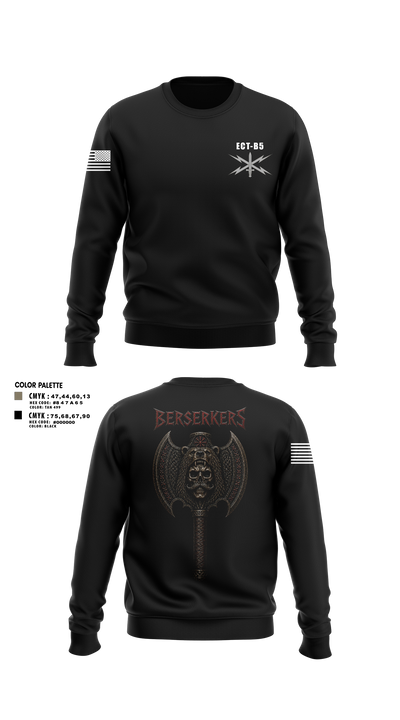 11th Cyber BN 22595859 Crew Neck Sweatshirt - 120