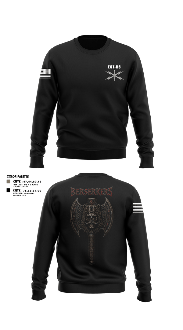 Crew Neck Sweatshirt, 11th Cyber BN, Army, Teamtime, Team time, sublimation, custom sports apparel, team uniforms, spirit wear, spiritwear, sports uniforms, custom shirts, team store, custom team store, fundraiser sports, apparel fundraiser