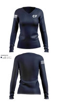 CF 63230527 Women's Long Sleeve V-neck Shirt - 21