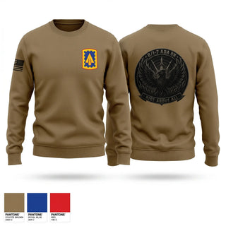Crew Neck Sweatshirt, Bravo 1-7, Army, Teamtime, Team time, sublimation, custom sports apparel, team uniforms, spirit wear, spiritwear, sports uniforms, custom shirts, team store, custom team store, fundraiser sports, apparel fundraiser