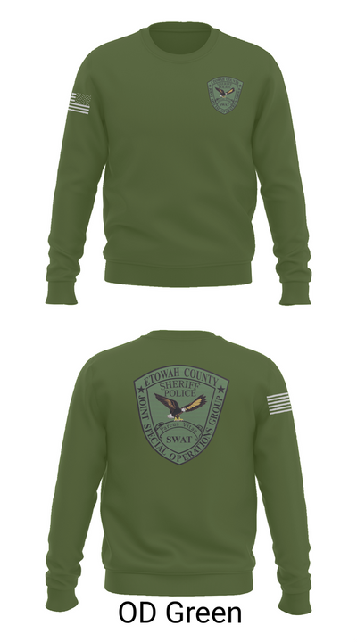 Etowah County JSOG 23168603 Crew Neck Sweatshirt - 43
