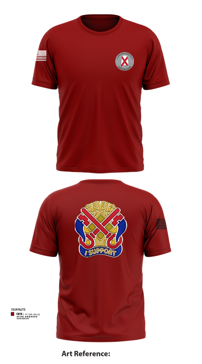 122nd Special Troop Command 82504927 Short Sleeve Performance Shirt - 23