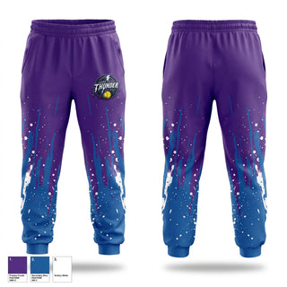 Sweatpants, Thunder, Softball, Teamtime, Team time, sublimation, custom sports apparel, team uniforms, spirit wear, spiritwear, sports uniforms, custom shirts, team store, custom team store, fundraiser sports, apparel fundraiser