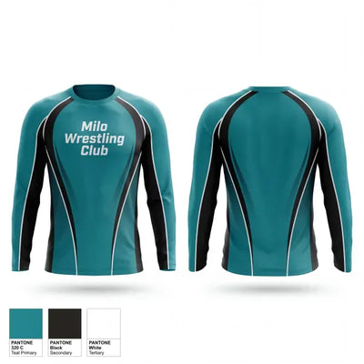 Milo Wrestling Club 96629941 Long Sleeve Performance Shirt 1